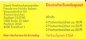 Preview: NSR MH 0021 ** - 1977 - reklama "Postscheckkonto"